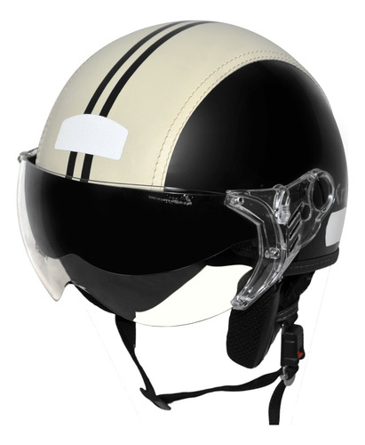 Capacete Kaft Plus Abs Viseira Anti-risco M57