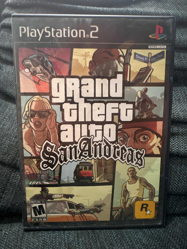 Grand Theft Auto San Andreas Playstation 2 Ps2
