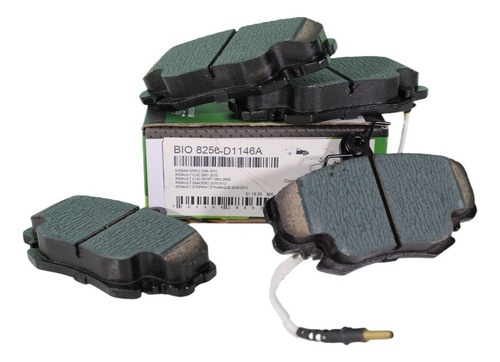Kit Balatas Traseras Y Delanteras Para Platina 1.6 2002-2010