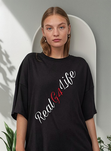 Remera Unisex Rgfl Rg4l Real G 4 Life Ñengo Flow Algodón