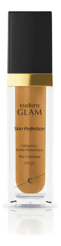 Base de maquiagem líquida Eudora Skin Perfection Base Líquida Base Líquida Glam Skin Perfection Cor 00 30ml tom cor 55  -  30mL 30g