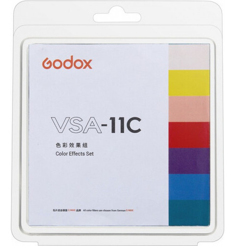 Conjunto De Efeitos Vsa-11c De Cor De 15 Filtros Godox