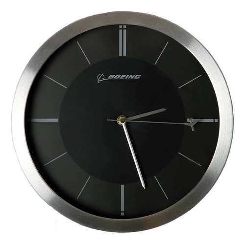 Boeing Rotating Plane Wall Clock