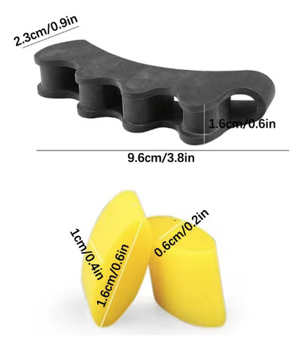 Separador De Dedos Elásticos Cuidado De Los Pies