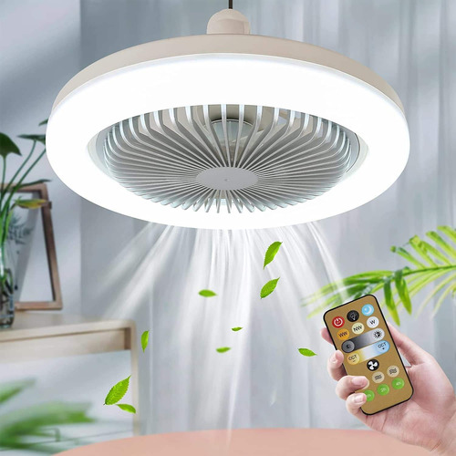 Lámpara De Techo Con Ventilador Eléctrico Silent Chandelier