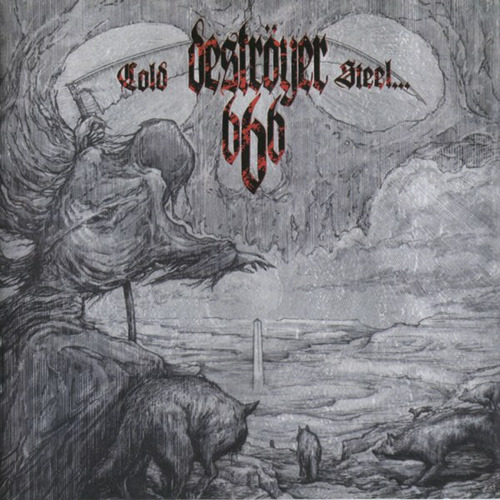 Vinilo Nuevo Destroyer 666 Cold Steel For Lp Gatef Red/black