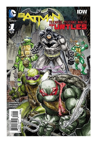 Batman - Tmnt Tomo 1 - Tapa Dura - Inglés - Xuruguay