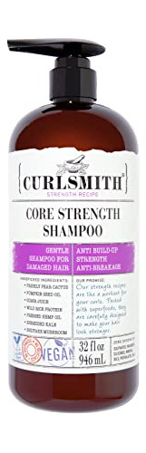 Curlsmith  Shampoo De Fuerza Núcleo, Proteína Pb21a