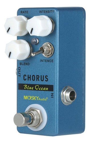 Pedal De Efeitos. Efeito Chorus Guitar Ocean Bypass Rate