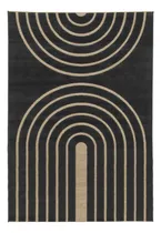 Comprar Tapete Decorativo Dib Ray 160x230 Cm Ancho 160 Cm Color Gris Oscuro Diseño De La Tela Geométrica \u002F Gris Oscuro Largo 230 Cm