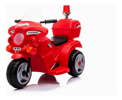 Moto Infantil A Batería Police Luz Y Sonidos Priori