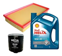 Comprar Kit Filtros Wega + Aceite 10w40 Shell Hx7 Vw Gol Power 1.4