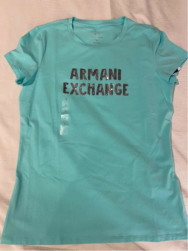 Remera Mujer Armani Exchange Original Usa