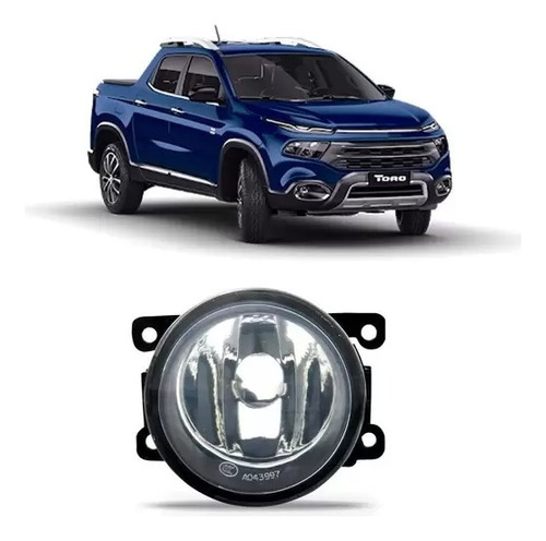 Farol Auxiliar Milha Especifico Fiat Toro 2016 A 2019