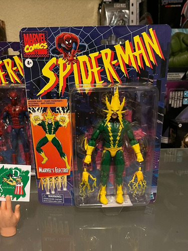 Electro Marvel Legends Retro - Jamás Abierto