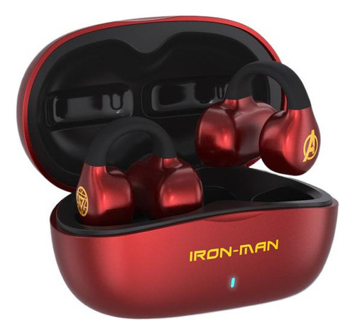 Marvel Bluetooth 5.3 Auriculares Vengadores Iron Man Pantera