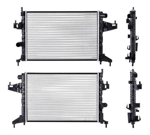 Un Radiador Motor Polar Corsa Std L4 1.6l 2002 - 2008
