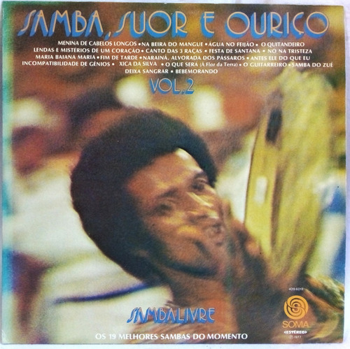 Jorge Ben E Outros Samba Suor E Ouriço Vol.2 Lp 1977