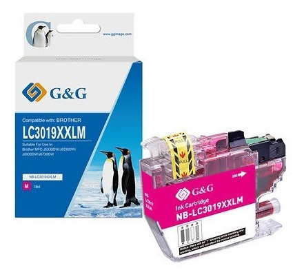 Cartridge G&g Magenta (brother Lc3019 Xxl)