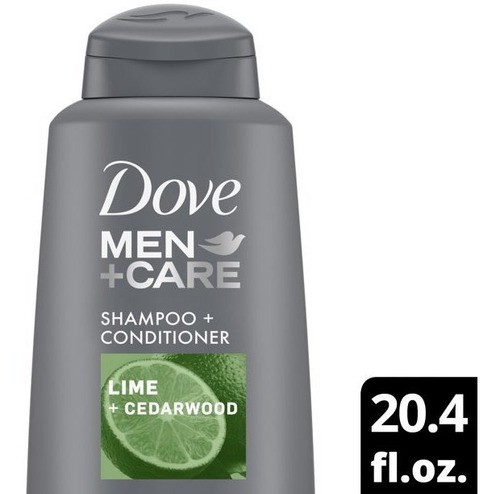 Dove Men+care Shampoo 2 En 1 Lime Cedarwood 603ml