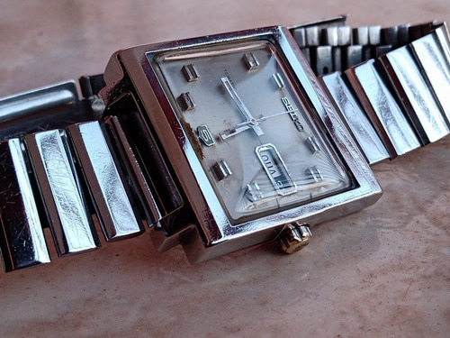 Seiko Square Ultra Raro Único = Crono Sports Dx Omega Tissot