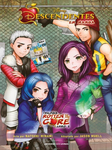 Descendentes Em Mangá - Vol. 1 Editora Universo Dos Livros, Capa Mole Em Português