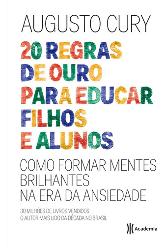 Livro 20 Regras De Ouro Para Educar Filhos E Alunos