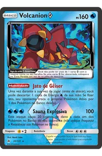 Carta Pokemon Volcanion Prisma (31/131)