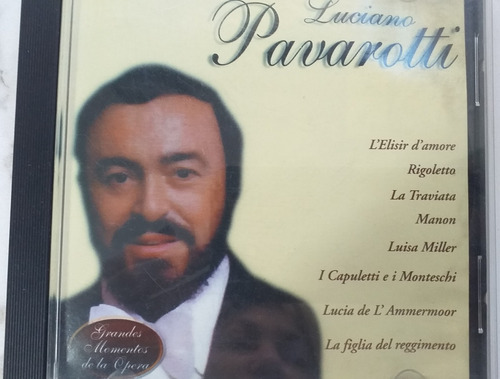 Cd Opera Pavarotti Luciano Grandes Momentos De La Opera