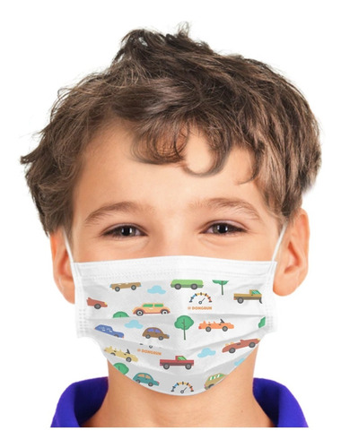 Cubrebocas Mascarilla Para Niños Con Dibujos Polipropileno | MercadoLibre