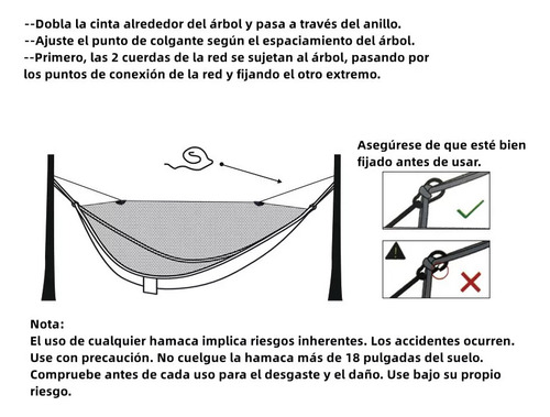 Q Hamacas De Cama Portátiles, Ligeras Y Transpirables