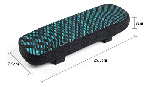 Juego De 2) Almohadillas De Reposabrazos De Espuma De