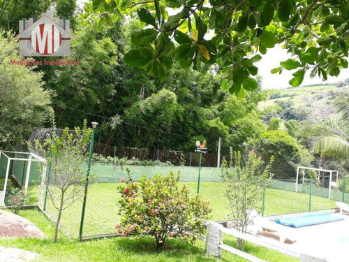 Imagem 5 de 30 de Chácara Maravilhosa Com 05 Dormitórios, Piscina, Campinho, Pomar, Local Arborizado, Vista Linda, À Venda, 2560 M² Por R$ 680.000 - Rural - Socorro/sp - Ch0792