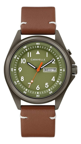 Reloj Caravelle Quartz Para Hombre 45c119 Sport Original