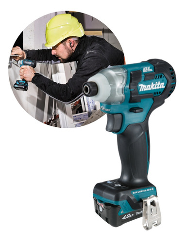 Atornillador De Impacto Makita Td111dz + Bateria 12v 4.0ah 