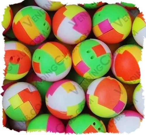 300 Pelota Armable Puzzle  Chiclera Vending 1 Pulgada