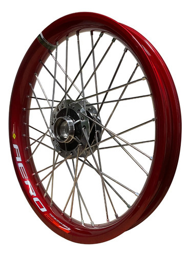 Par Roda Monaco Aero Titan Fan 150/160 Alumínio Raios Inox
