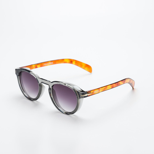 Óculos De Sol Feminino Redondo Fumê | Yes Pixel - Rm0654 C51