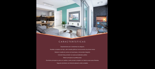Depto 3 Amb 2 Baños Semipiso Villa Ballester Piso 6 A Frente Con Balcon Y Parrilla