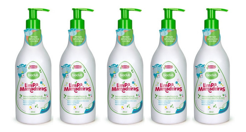 5 Unid Detergente Mamadeiras Orgânico Frete Grátis Sem Juros