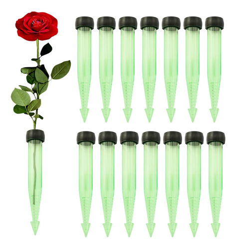 36 Tubos De Agua Florales, Tubos De Agua De Rosas Arreg...