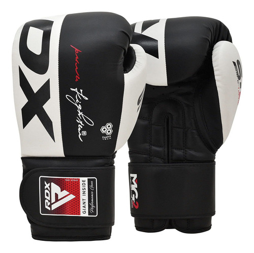 Rdx Guantes De Boxeo De Cuero De Vaca Auténtico, Muay Thai.