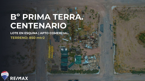 Terreno 850m2, Loteo Primaterra, Centenario