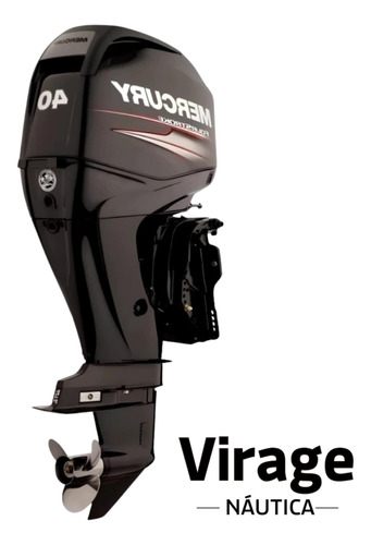 Motor De Popa Mercury 40hp 40elpt Efi Rabeta 20 4 Tempos
