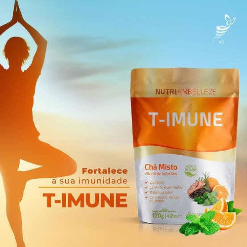 Chá Para Aumentar Imunidade T-imune Nutriembelleze