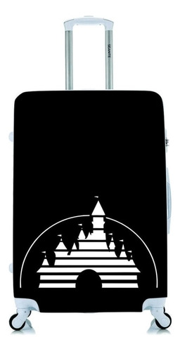 Capa Protetora Para Mala Viagem Personalizada Média Castelo