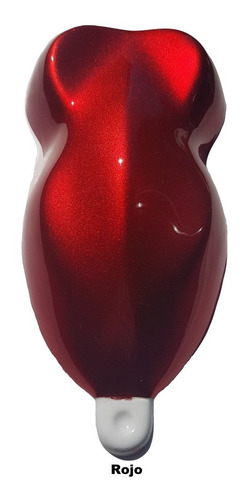 Imagen 2 de 3 de Barniz Candy Color Rojo X 1 Lt.