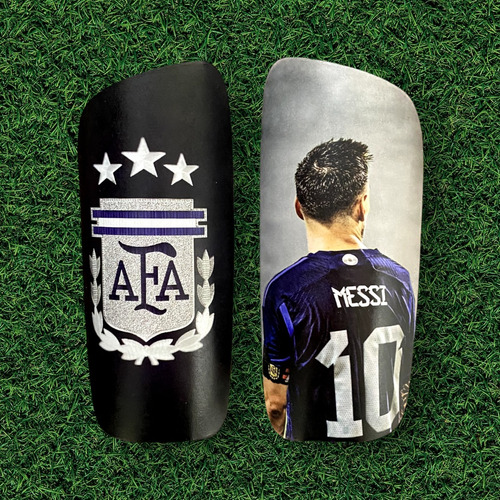 Canilleras Messi Afa Violeta