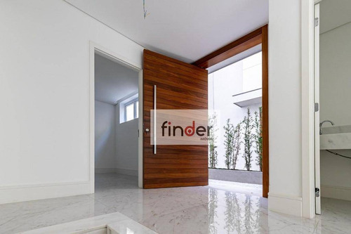 Imagem 8 de 26 de Casa De Condomínio À Venda Na Rua Manuel Ribeiro Da Cruz. 398 M², Amplo Jardim Privativo, 4 Suítes E 5 Vagas. Hípica Garden Na Granja Julieta - Ca0959