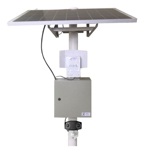 Kit Câmera 4k 180° Monitoramento Timelapse Solar Sem Fio
